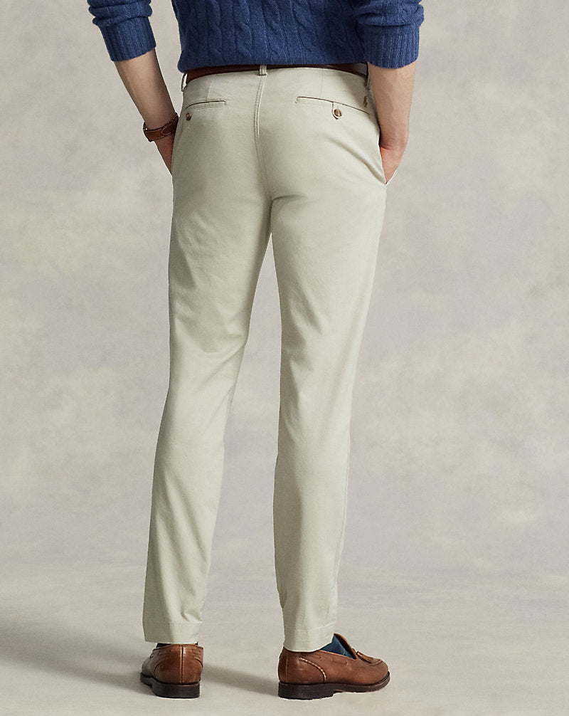 Stretch Slim-Fit Twill Trouser Classic Stone