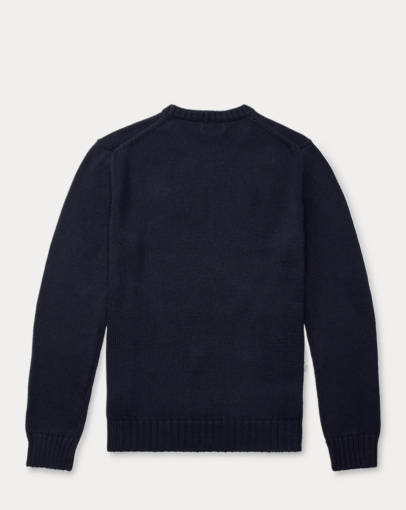 The Iconic Flag Jumper Navy