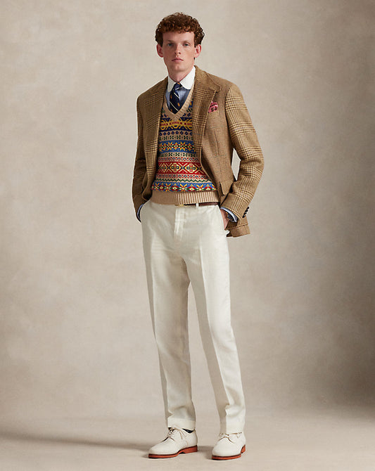 Linen Suit Trouser Cream