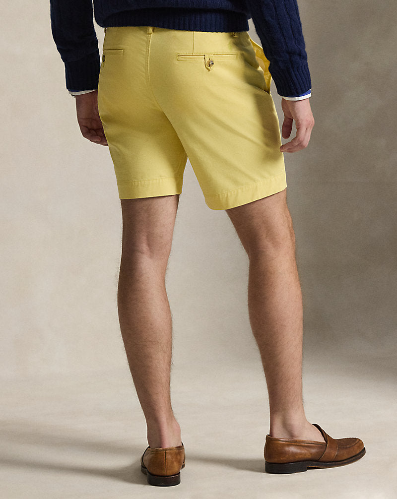 20.5 cm Stretch Straight Fit Chino Short Corn Yellow