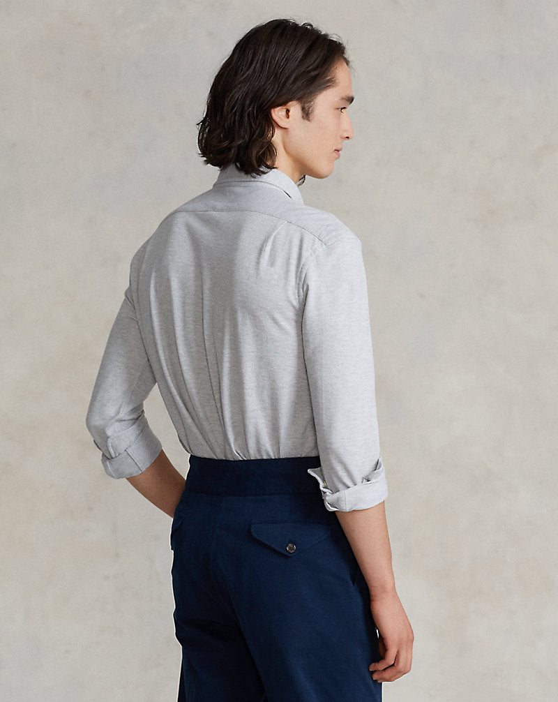 Knit Oxford Shirt Andover Heather