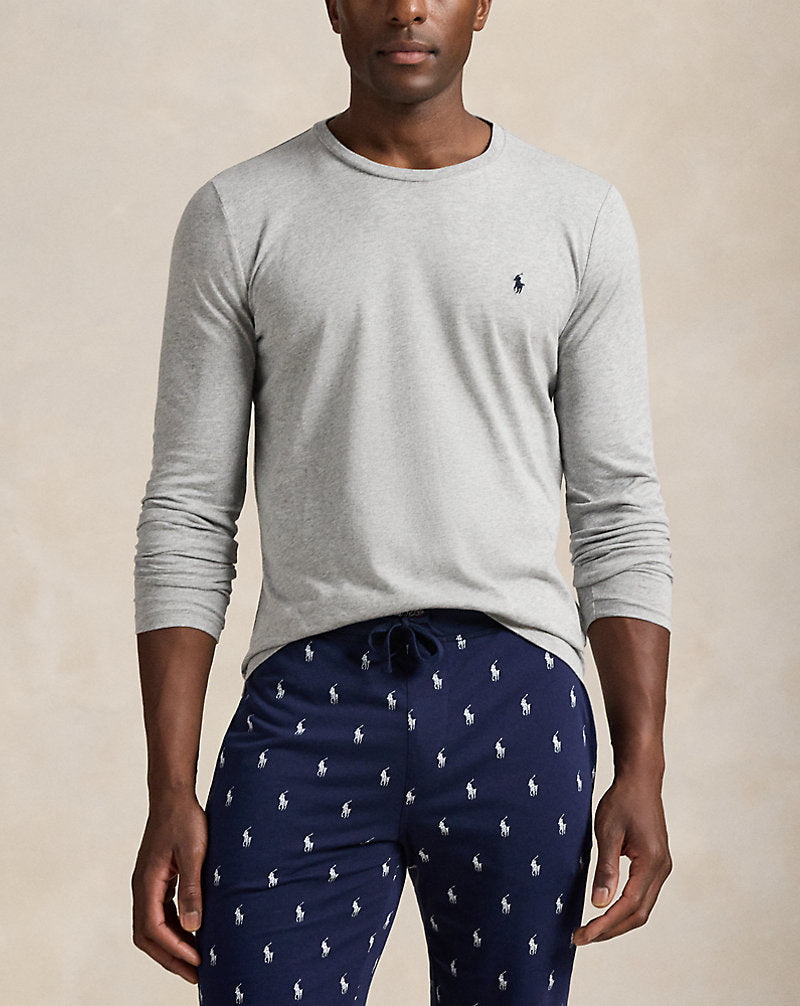 Cotton Jersey Sleep Shirt Andover Heather