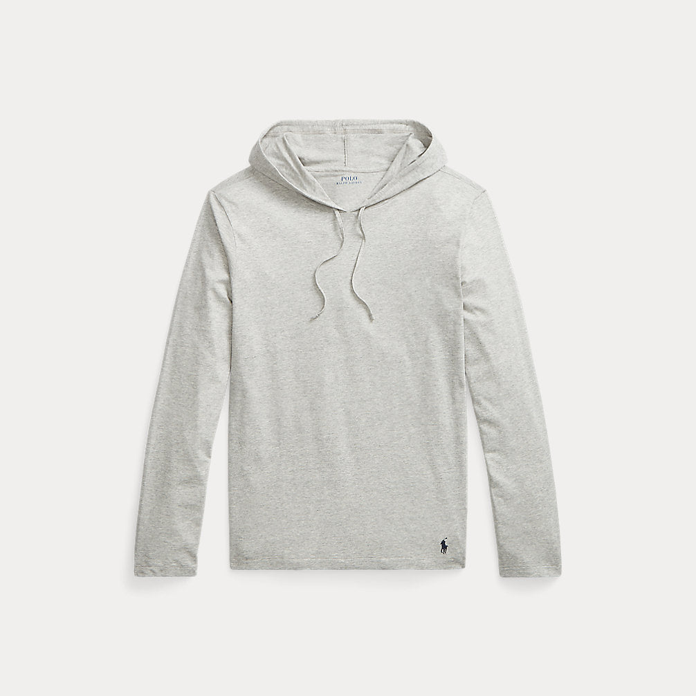 Cotton Jersey Sleep Hoodie Andover Heather