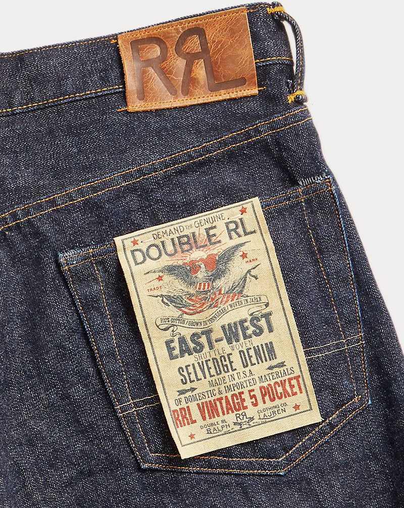 Vintage 5-Pocket East-West Selvedge Jean East/West Rinse