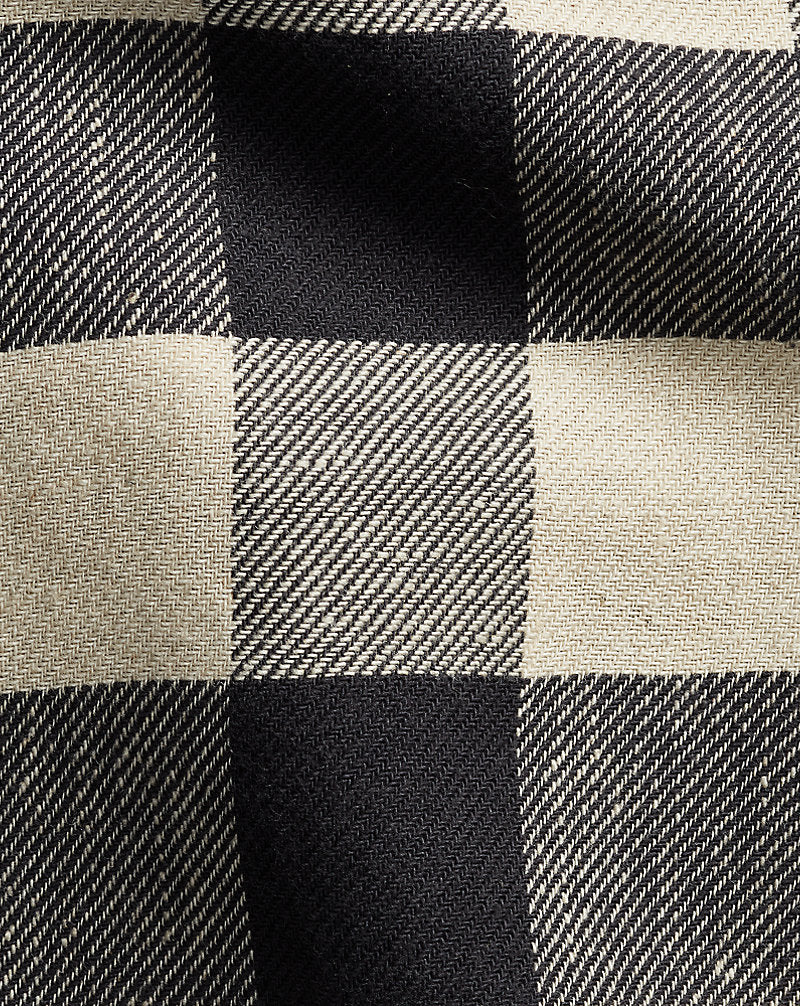 Buffalo Check Twill Workshirt 413 Black/Cream
