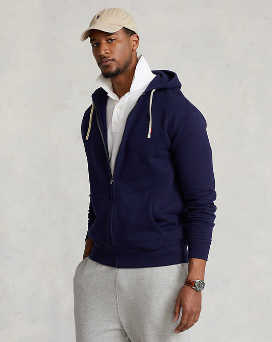 The Fleece Full-Zip Hoodie Cruise Navy