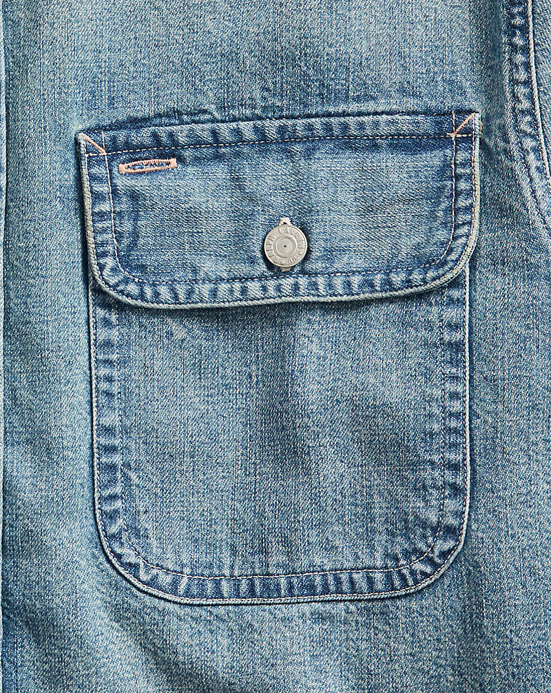 Indigo Denim Workshirt Clearfield Wash