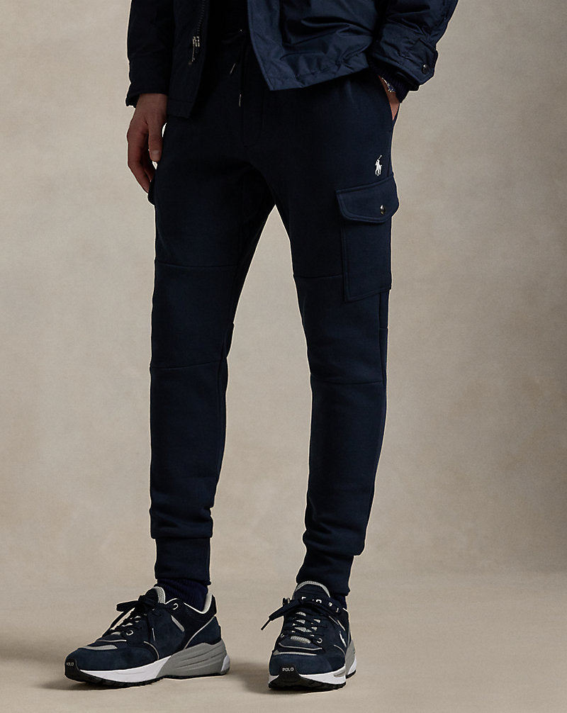 Double-Knit Cargo Jogging Bottom Aviator Navy