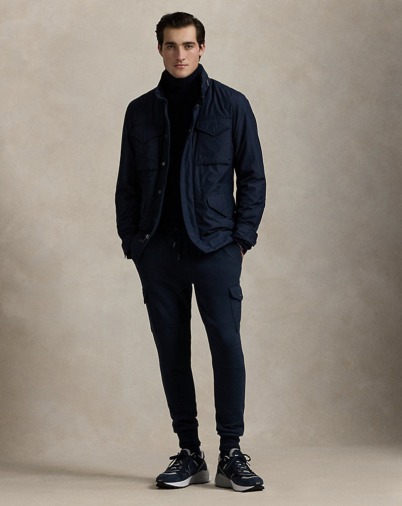 Double-Knit Cargo Jogging Bottom Aviator Navy