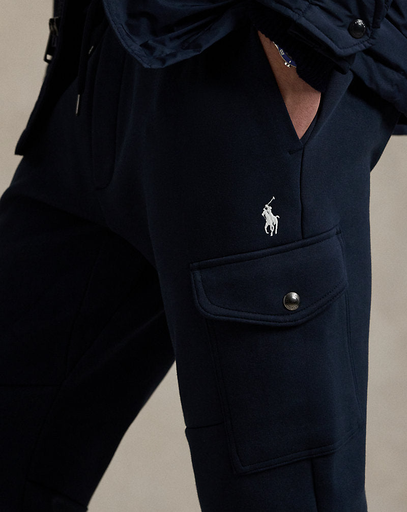 Double-Knit Cargo Jogging Bottom Aviator Navy