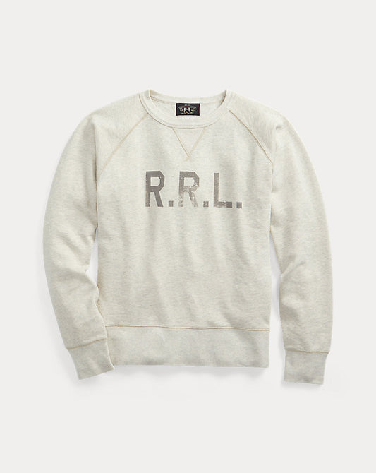 Logo Fleece Pullover Oatmeal Heather
