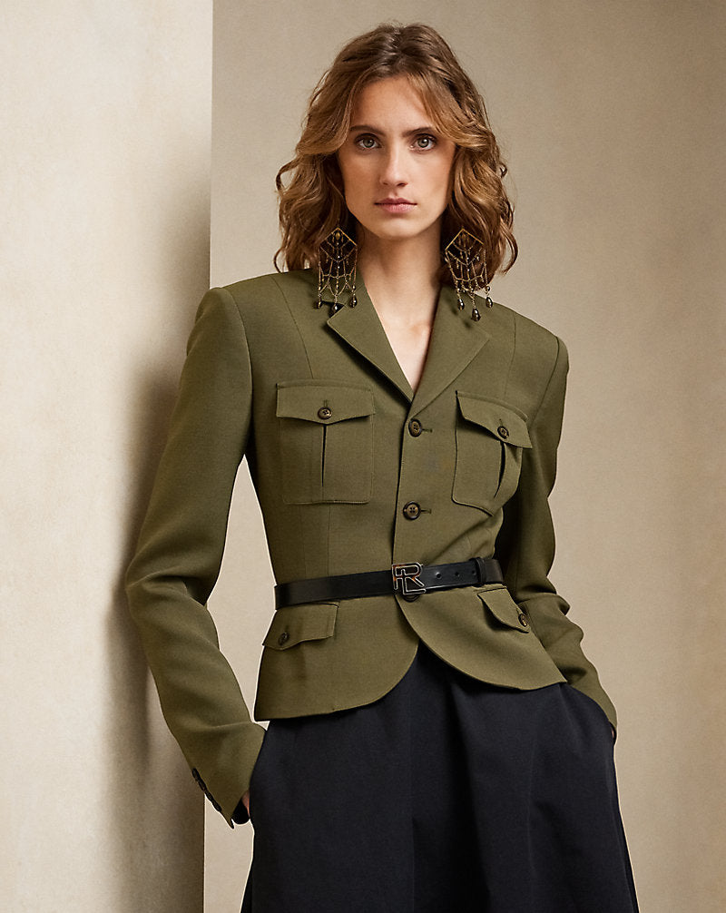 Kamille Wool-Silk Jacket