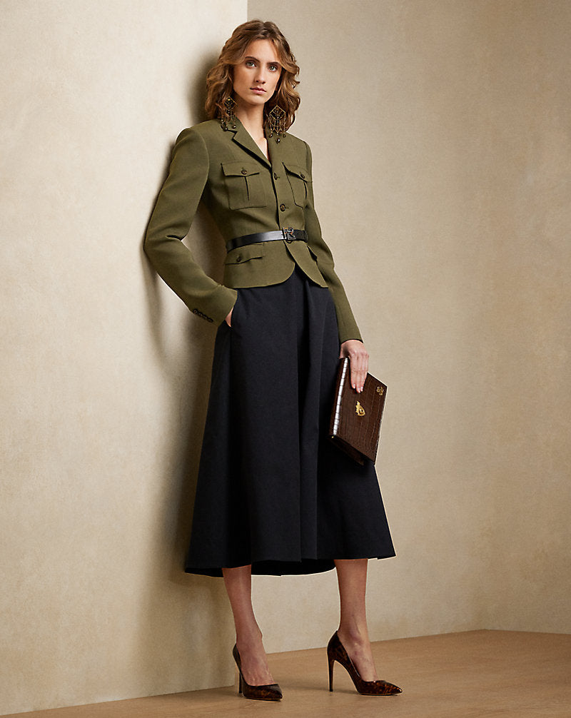 Kamille Wool-Silk Jacket