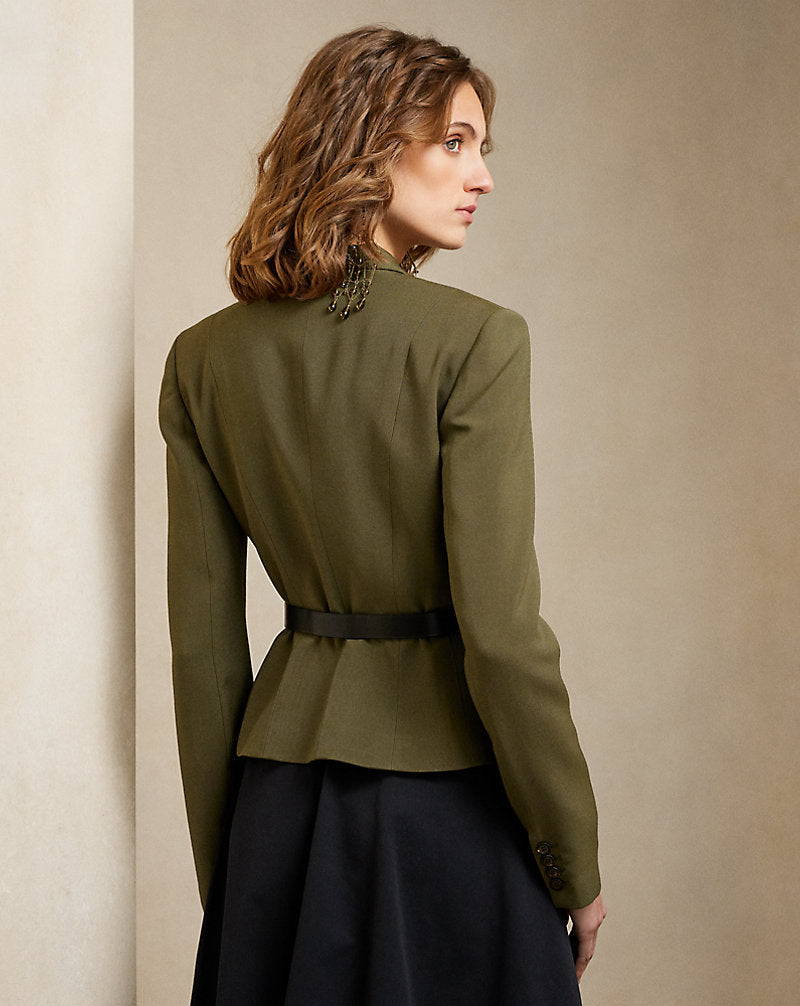Kamille Wool-Silk Jacket