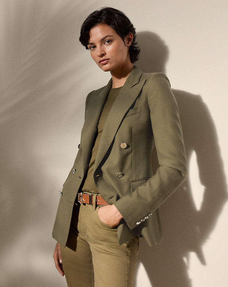 Camden Cashmere Jacket Icon Olive