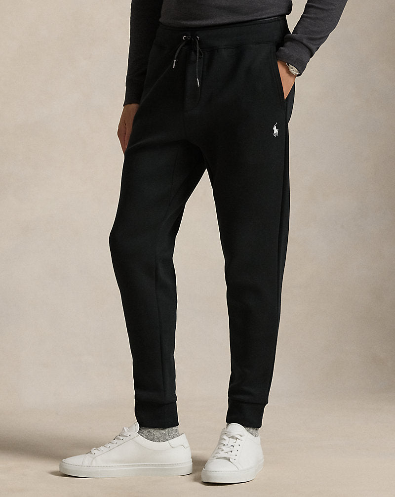 Double-Knit Jogging Bottom Black