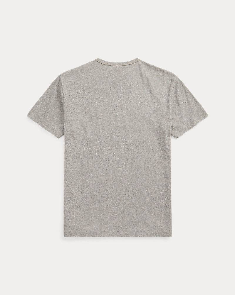 Logo Jersey Crewneck T-Shirt Krrl053 - Heather Grey