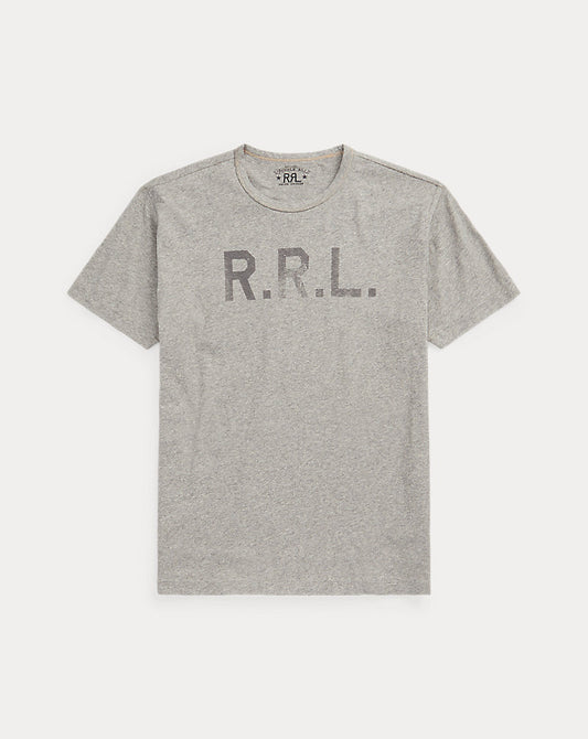 Logo Jersey Crewneck T-Shirt Krrl053 - Heather Grey