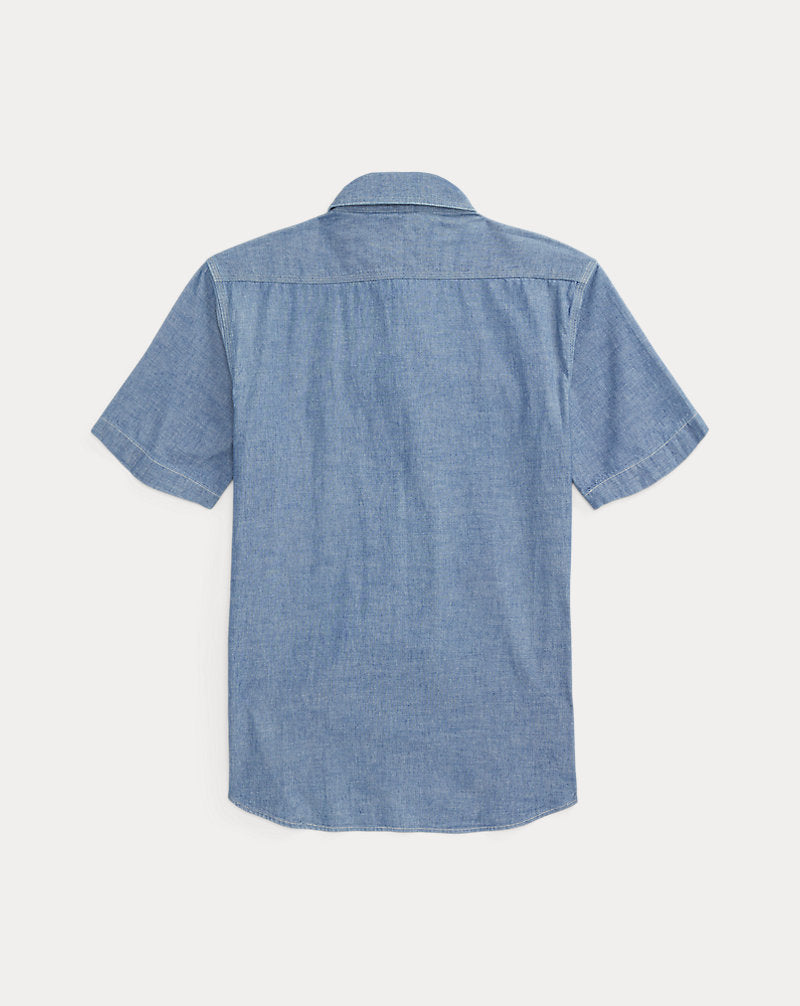 Indigo Chambray Workshirt Indigo