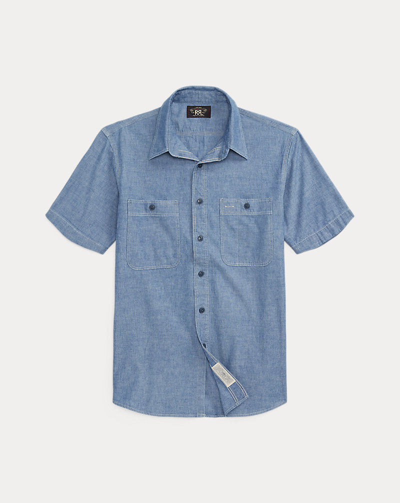 Indigo Chambray Workshirt Indigo