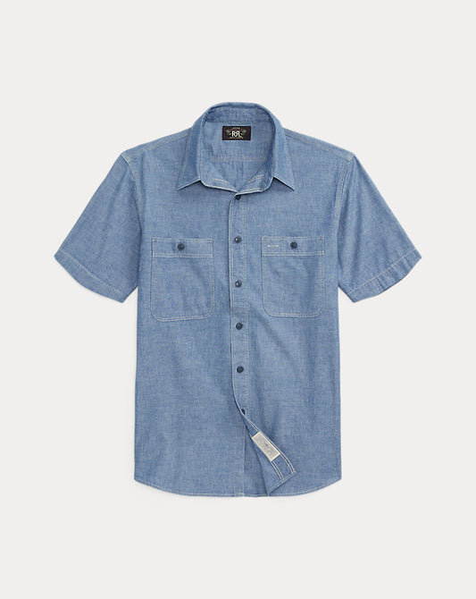 Indigo Chambray Workshirt Indigo