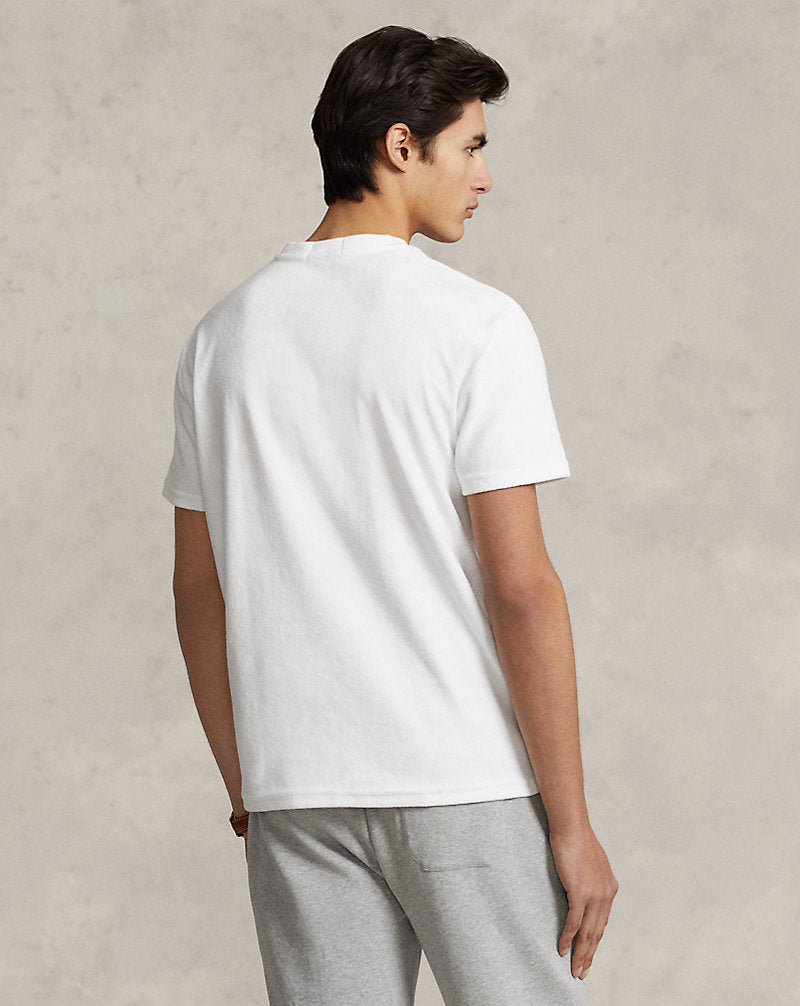 Classic Fit Terry T-Shirt White