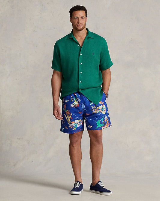 Traveller Classic Fit Bear Swim Trunk Leagues Below