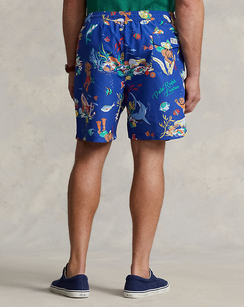 Traveller Classic Fit Bear Swim Trunk Leagues Below