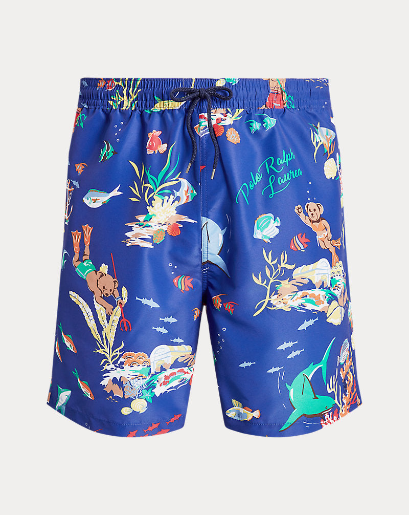 Traveller Classic Fit Bear Swim Trunk Leagues Below