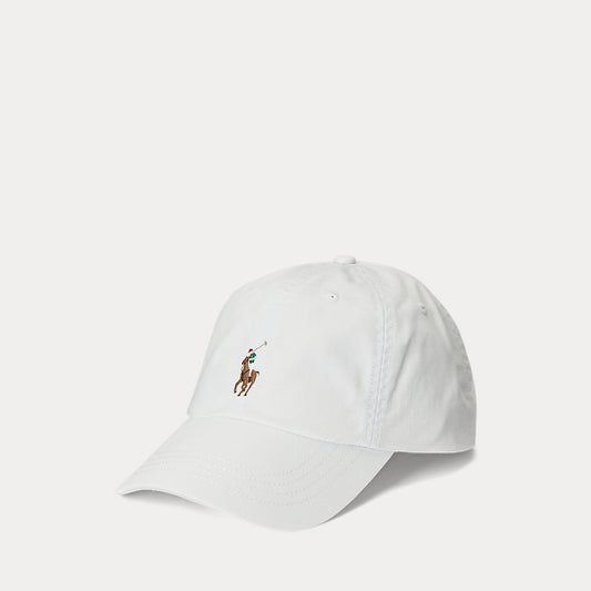 Stretch-Cotton Twill Ball Cap Deckwash White