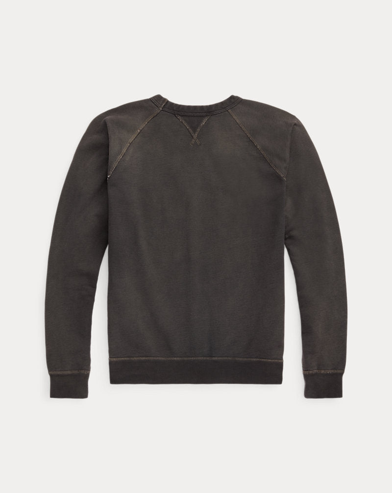 French Terry Sweatshirt Black Indigo
