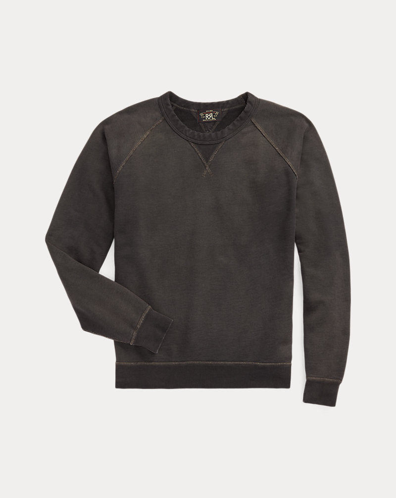 French Terry Sweatshirt Black Indigo