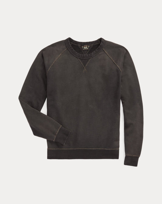 French Terry Sweatshirt Black Indigo