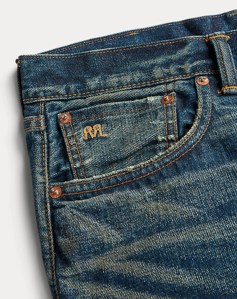 Straight Fit Hawley Selvedge Jean Hawley Wash