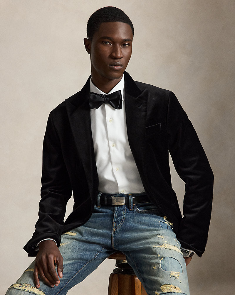 Custom Fit French Cuff Tuxedo Shirt White