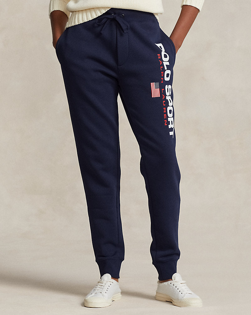 Polo Sport Fleece Joggers Cruise Navy/White