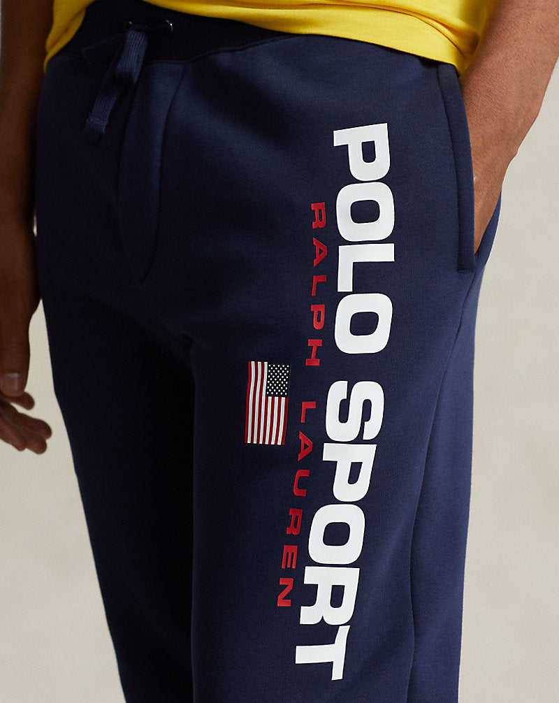 Polo Sport Fleece Joggers Cruise Navy/White