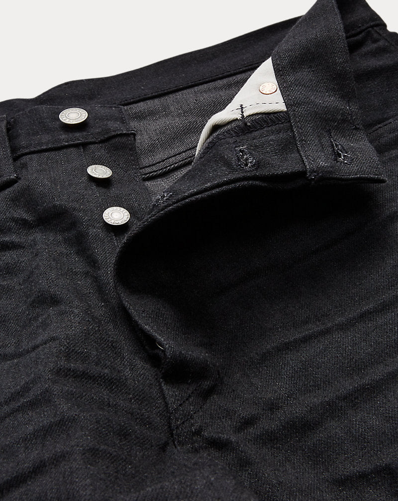 Vintage 5-Pocket Black Selvedge Jean New Black On Black
