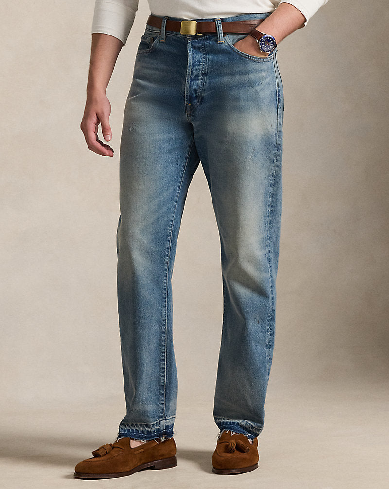 Heritage Straight Distressed Jean Westhanger