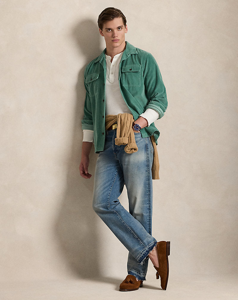 Heritage Straight Distressed Jean Westhanger