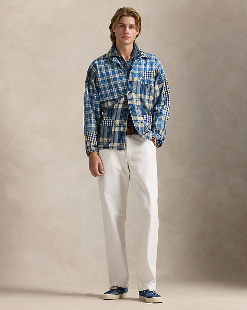 Dungaree Fit Twill Carpenter Trouser Deckwash White