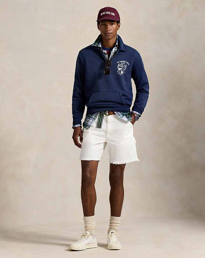 16.5 cm Dungaree Fit Twill Short Deckwash White