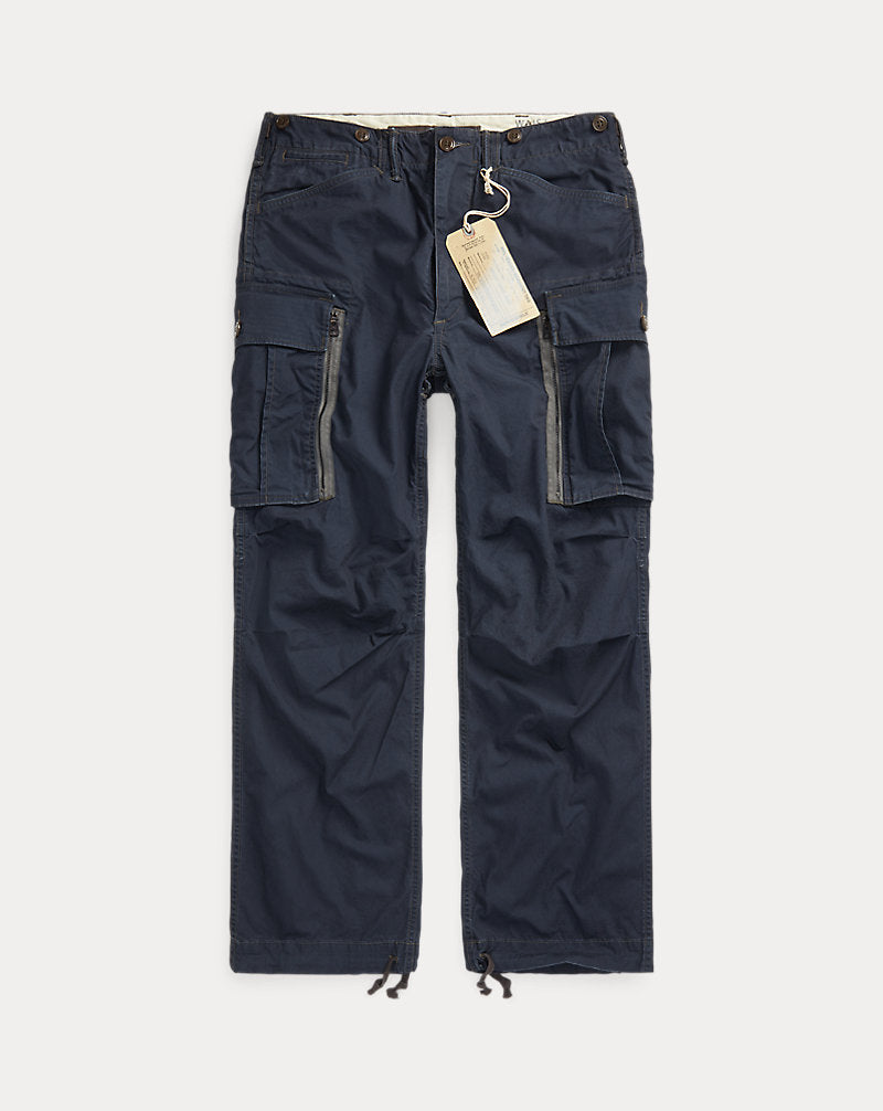 Ranger Poplin Cargo Trouser Navy