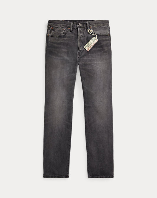 Straight Fit Jean Dusty Black Wash