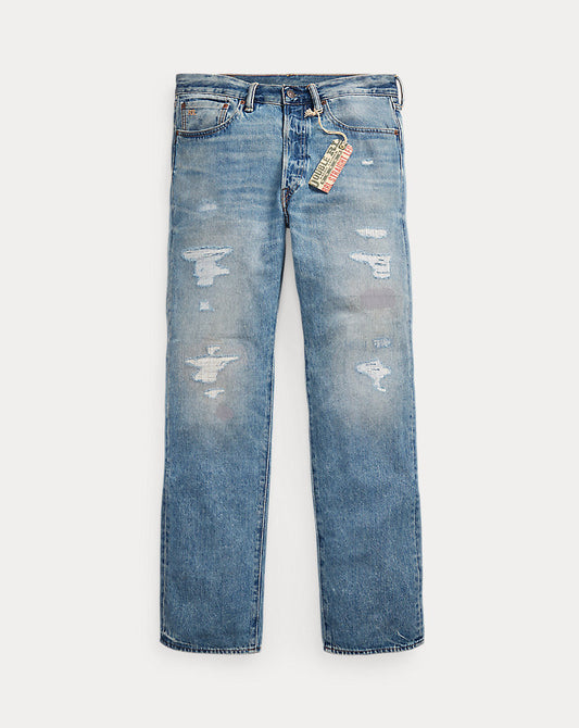 Straight Fit Repaired Clearville Jean Repaired Clearville Wash