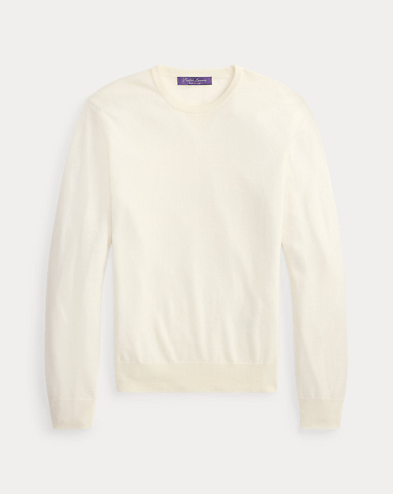 Cashmere Crewneck Jumper Classic Cream