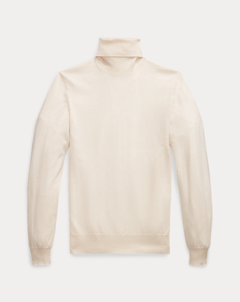 Cashmere Roll Neck Jumper Classic Cream