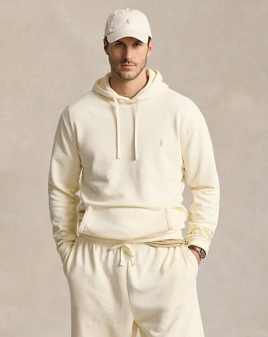 Loopback Fleece Hoodie Clubhouse Cream