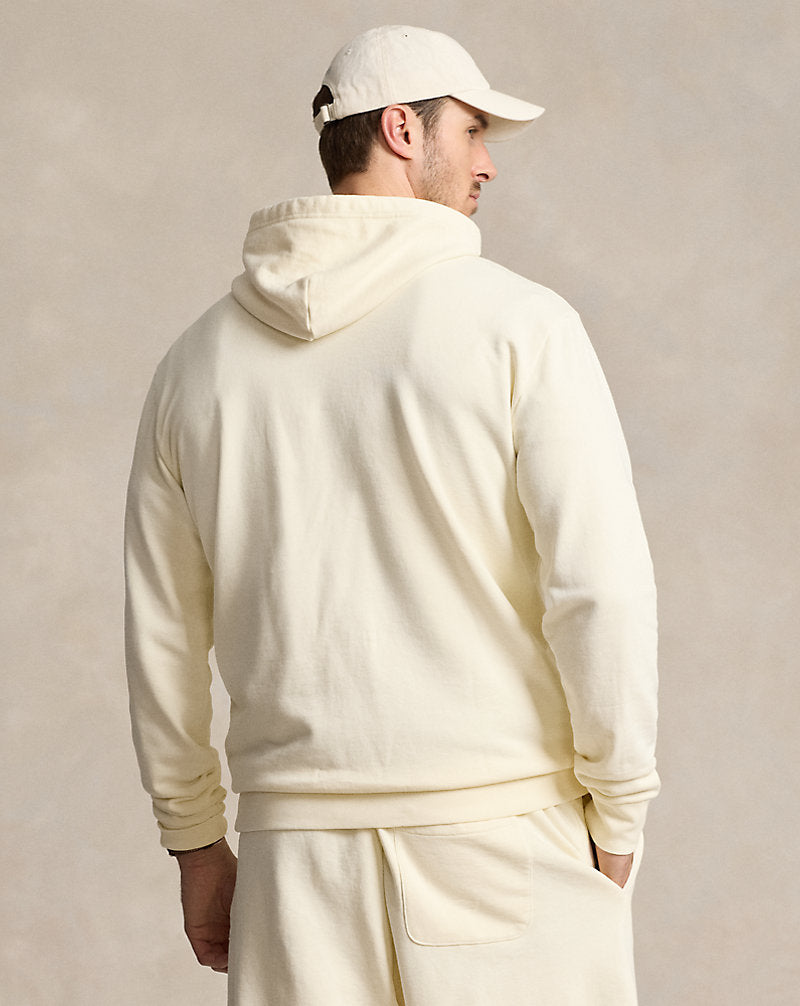 Loopback Fleece Hoodie Clubhouse Cream