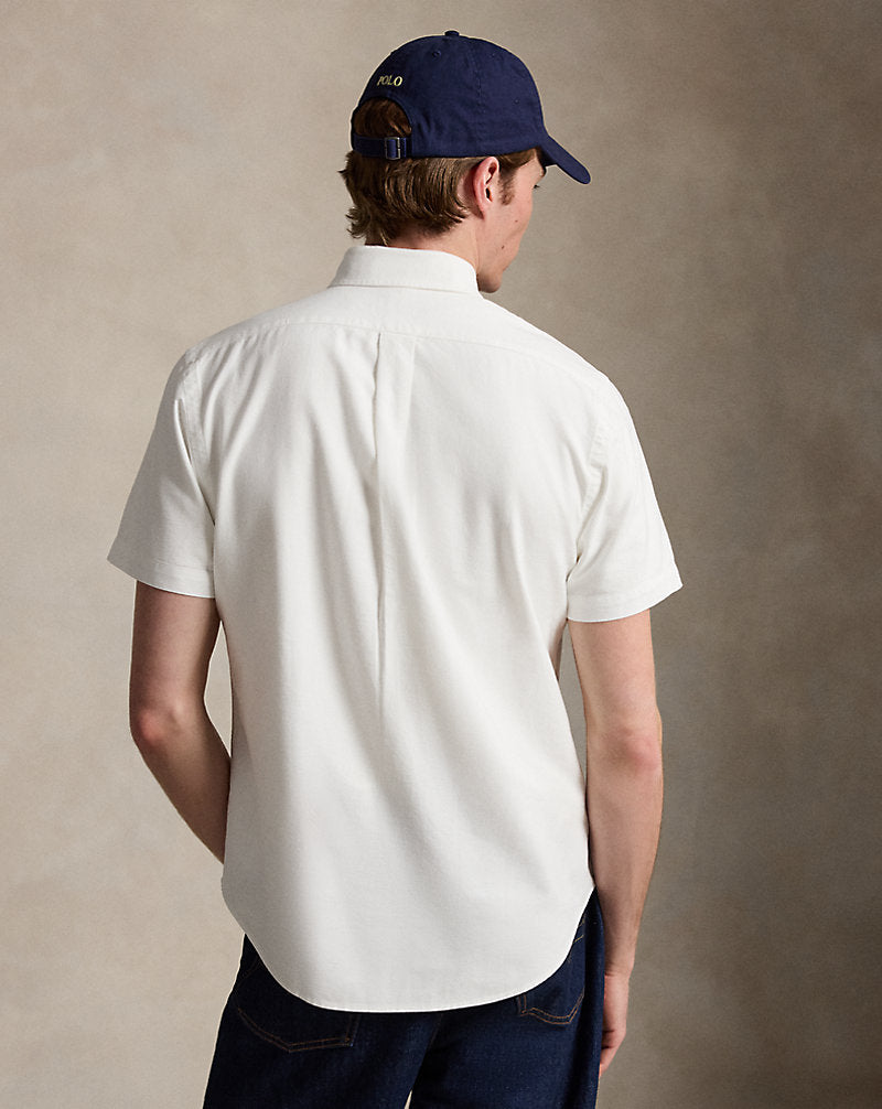 Custom Fit Oxford Shirt Bsr White